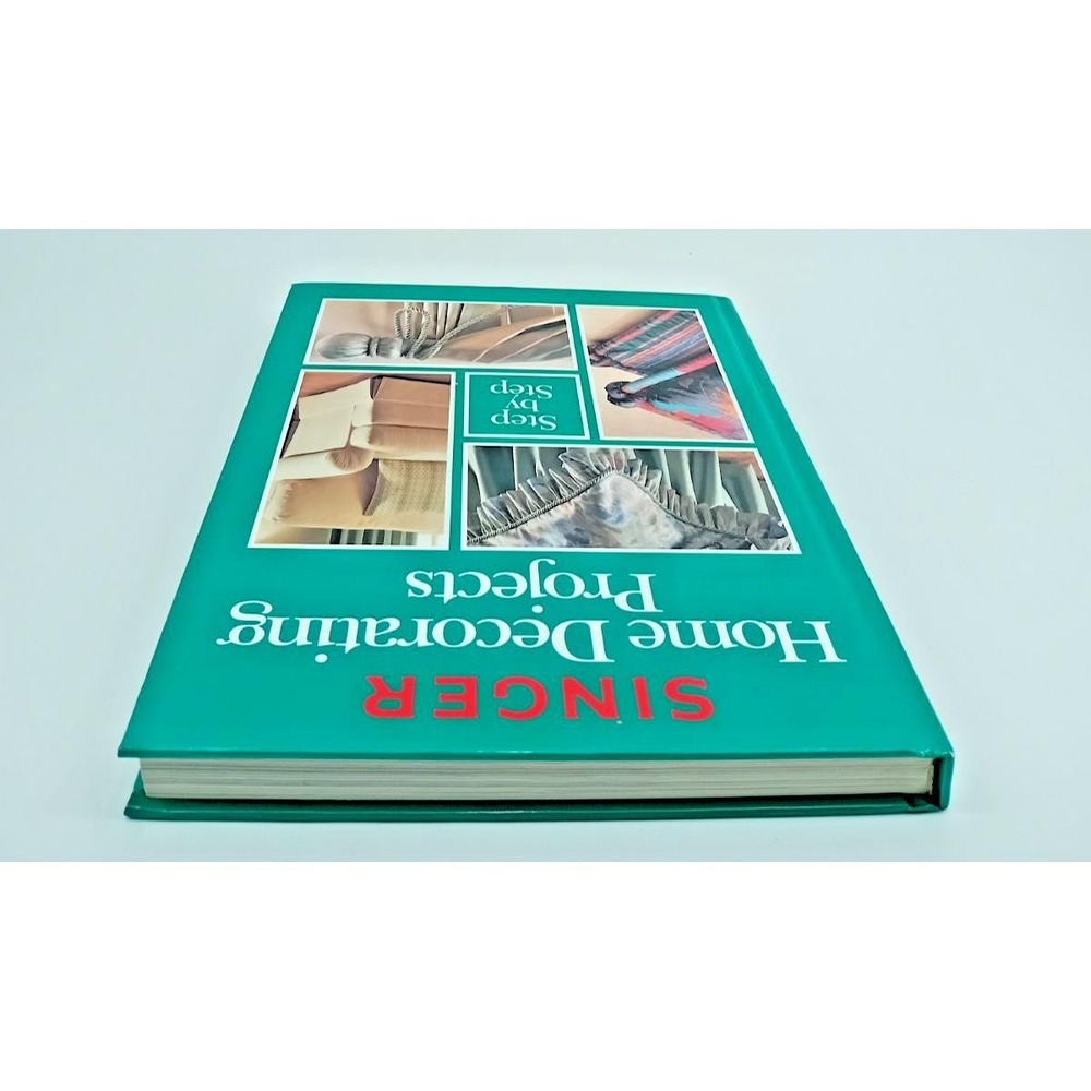 Singer Home Decorating Projects‎ – Hardcover Sewing & Craft Book – VG - Picture 2 of 6